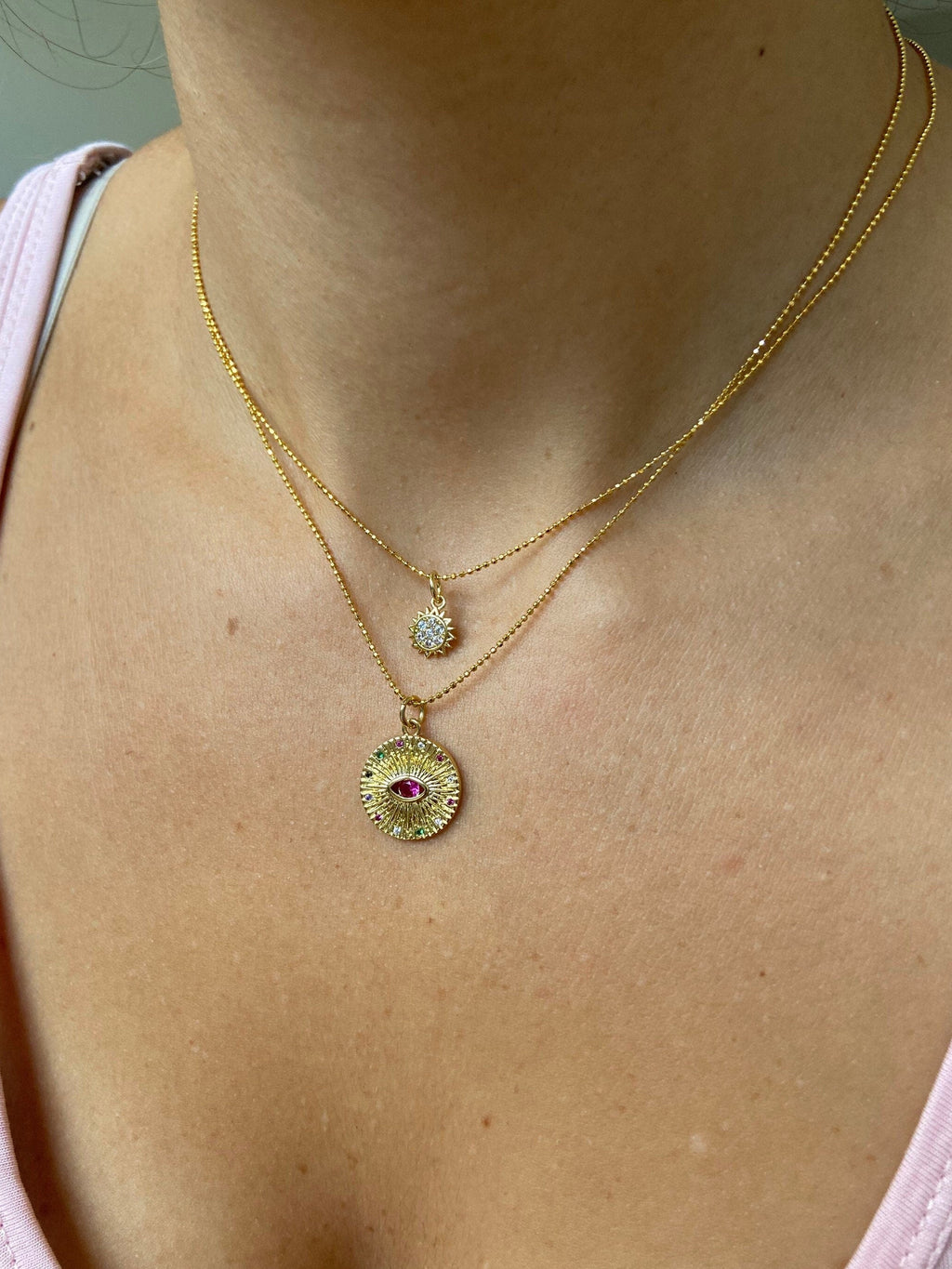 Gold Soleil Necklace
