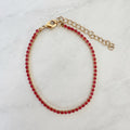 Pink CZ Tennis Bracelet