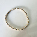 Two Tone Beaded Bracelet