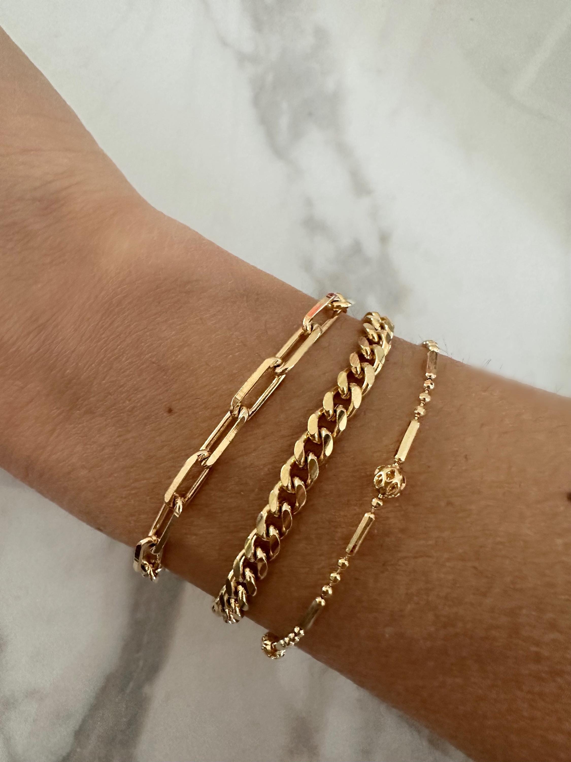 Gold Filled Bracelet Set