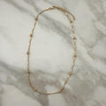 18k Gold Filled Ball Chain Necklace