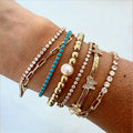 Turquoise CZ Tennis Bracelet