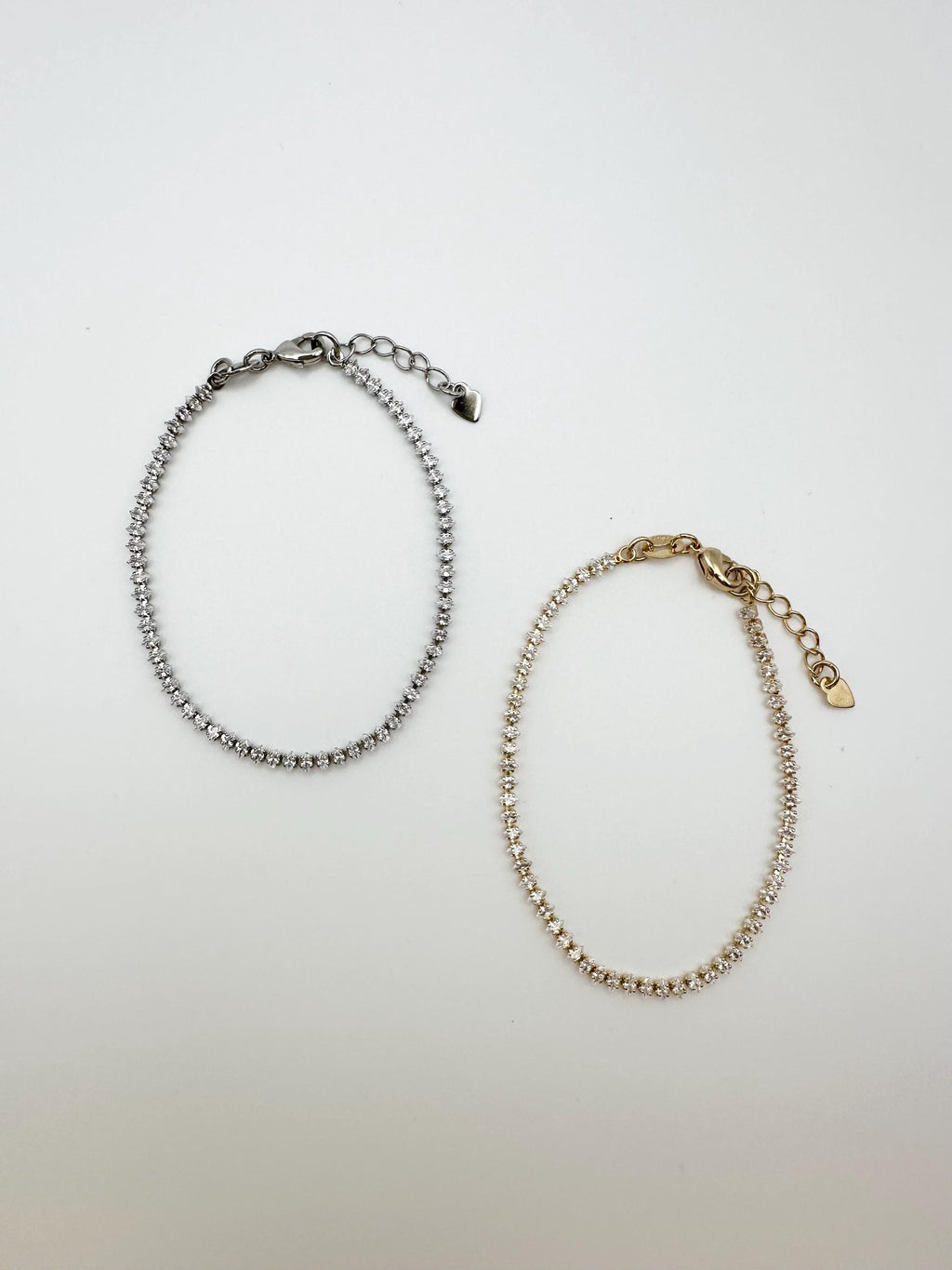 18k Gold Filled Clear CZ Marquise Bracelet